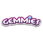 Gemmies  - Zestaw pojedynczy mix 75 el.. 4 rodzaje (Piesek. Pingwin. Ważka lub Kwiatek)