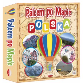 Abino Gra Palcem po mapie - Polska