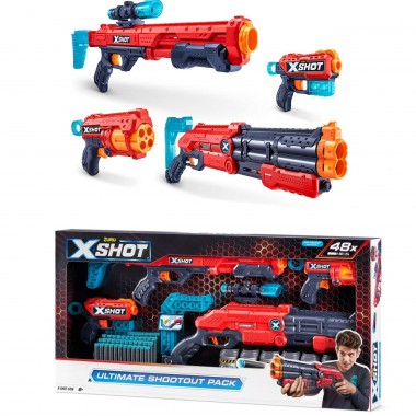 ZURU X-Shot X SHOT EXCEL Pakiet Ultimate Shootout