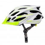 KASK ROWEROWY METEOR GRUVER L 58-61 CM BIAŁY/ZIELONY KASK ROWEROWY METEOR GRUVER L 58-61 CM BIAŁY/ZIELONY
