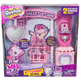 MooseFormatex Figurki Shopkins Sezon 9 Wild Szkoła Tańca Kitty zestaw