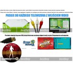 COIL Mata sport Joga muzyczna podwójna gra taneczna dla dzieci WIFI 32BIT 7w1 TV różowa