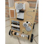 COIL Chodzik pchacz interaktywny dla dzieci jeździk edukacyjny 2w1 sorter czarno-biały COIL Chodzik pchacz interaktywny dla dzieci jeździk edukacyjny 2w1 sorter czarno-biały