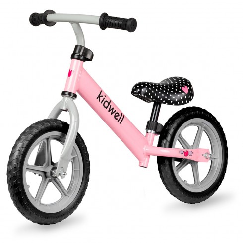Rowerek biegowy dla dziewczynki REBEL PINK Kidwell