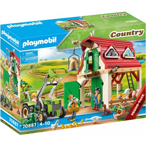 Playmobil 70887 Gospodarstwo rolne z hodowlą małych zwierząt Playmobil 70887 Gospodarstwo rolne z hodowlą małych zwierząt