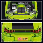COIL Klocki konstrukcyjne zestaw 1538 elementów samochód sportowy Lamborghini
