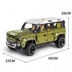 COIL Klocki konstrukcyjne zestaw 2668 elementów auto LAND ROVER DEFENDER COIL Klocki konstrukcyjne zestaw 2668 elementów auto LAND ROVER DEFENDER