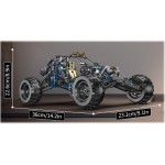 COIL Klocki konstrukcyjne zestaw 394 elementów Auto Buggy RC zdalnie sterowane COIL Klocki konstrukcyjne zestaw 394 elementów Auto Buggy RC zdalnie sterowane