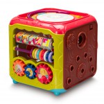 COIL Sorter układanka kostka edukacyjna klocki sensoryczna zabawka interaktywna czerwona