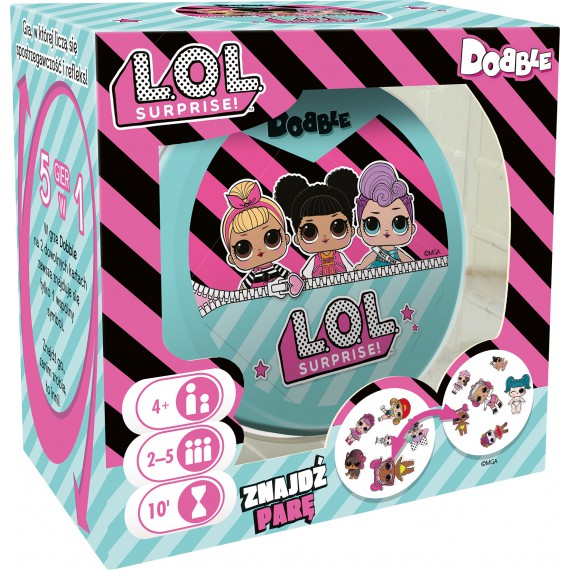 DOBBLE GRA KARCIANA LOL SUPRISE