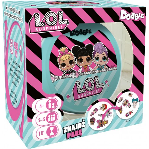 DOBBLE GRA KARCIANA LOL SUPRISE