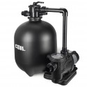 COIL Pompa piaskowa do basenu 800W. wydajność 19000l/h samozasysająca zbiornik 125l