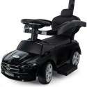 COIL Jeździk pchacz chodzik Mercedes 3W1 AMG Auto samochód duży dla dzieci klakson czarny
