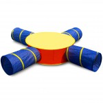 COIL Namiot dla dzieci domek Tipi do domu ogrodu wigwam + tunel zestaw 7w1