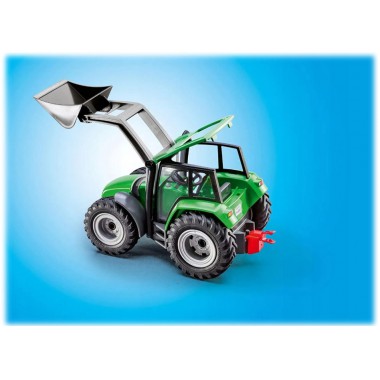 Playmobil Klocki Traktor z przyczepą ciągnik 9317