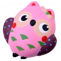 SQUISHY PIANKOWY GNIOTEK SOWA SÓWKA ANTYSTRES