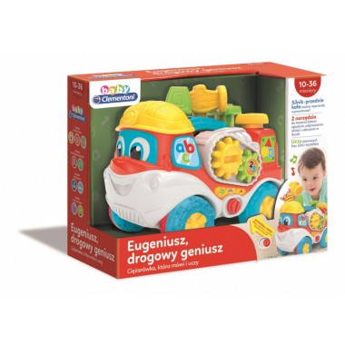 Clementoni Zabawka edukacyjna Eugeniusz Drogowy Geniusz