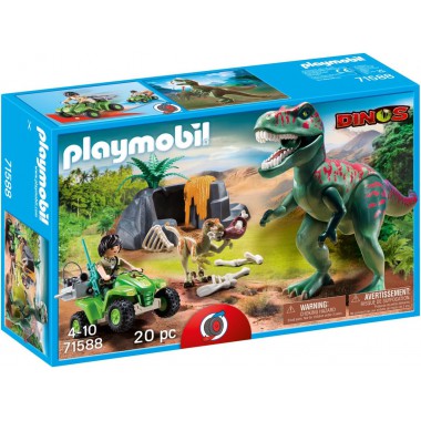 Playmobil Klocki Atak T-rex zestaw 71588