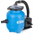 COIL Pompa piaskowa do basenu 100W. wydajność 4000l/h + 320g kulek filtracyjnych Aqualoon