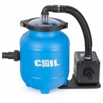 COIL Pompa piaskowa do basenu 100W. wydajność 4000l/h + 320g kulek filtracyjnych Aqualoon