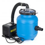 COIL Pompa piaskowa do basenu 100W. wydajność 4000l/h + 320g kulek filtracyjnych Aqualoon