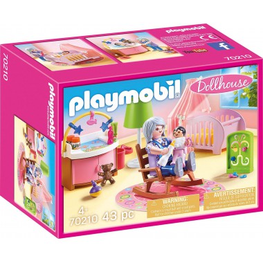 PLAYMOBIL KLOCKI POKÓJ DZIECIĘCY 70210