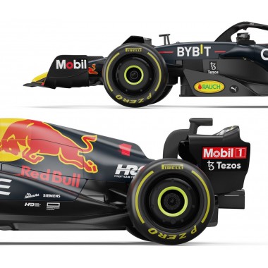 COIL Zdanie sterowany samochód auto Formuła Red Bull 1:12