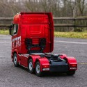 Coil Zdalnie sterowana ciężarówca Scania 770S V8 1:18 na pilota czerwona