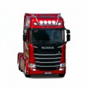 Coil Zdalnie sterowana ciężarówca Scania 770S V8 1:18 na pilota czerwona