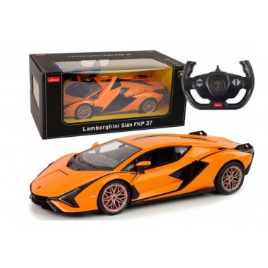 COIL DUŻY SAMOCHÓD ZDALNIE STEROWANY RC LAMBORGHINI SIAN OTWIERANE DRZWI ŚWIATŁA orange