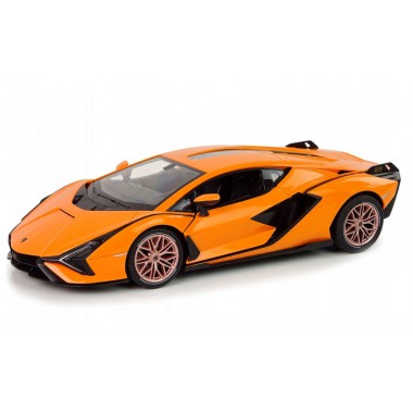 COIL DUŻY SAMOCHÓD ZDALNIE STEROWANY RC LAMBORGHINI SIAN OTWIERANE DRZWI ŚWIATŁA orange