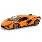COIL DUŻY SAMOCHÓD ZDALNIE STEROWANY RC LAMBORGHINI SIAN OTWIERANE DRZWI ŚWIATŁA orange