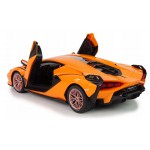 COIL DUŻY SAMOCHÓD ZDALNIE STEROWANY RC LAMBORGHINI SIAN OTWIERANE DRZWI ŚWIATŁA orange