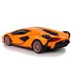 COIL DUŻY SAMOCHÓD ZDALNIE STEROWANY RC LAMBORGHINI SIAN OTWIERANE DRZWI ŚWIATŁA orange