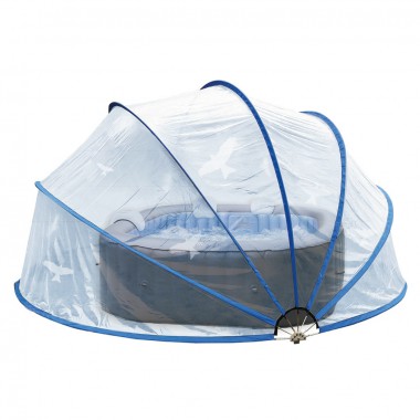 COIL Kopuła basenowa okrągła składana 540x380x240cm