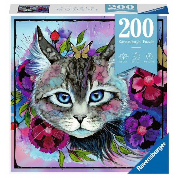 RavensburgerPolska Puzzle 200 elementów Kot